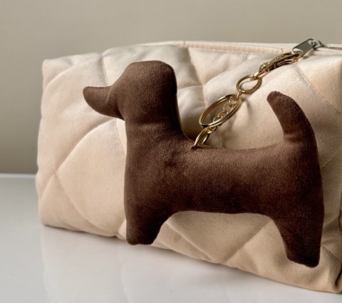 Brelok welurowy JAMNIK