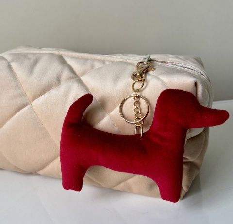 Brelok welurowy JAMNIK