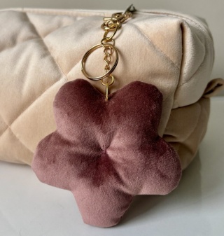 Brelok welurowy KWIAT