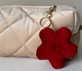 Brelok welurowy KWIAT