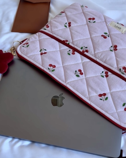 Etui bawełniane PINK CHERRIES