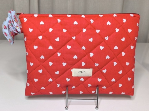 Etui na tablet bawełniane LITTLE HEARTS