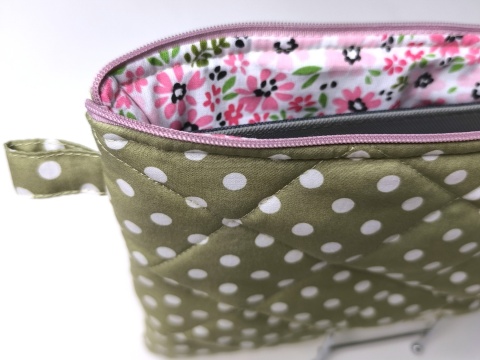 Etui na tablet bawełniane GREEN DOTS