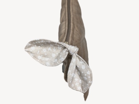 Etui na tablet welurowe BEIGE VELVET