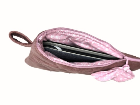 Etui na tablet welurowe ROSE VELVET