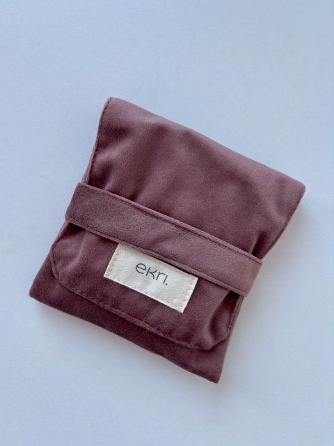 Saszetka welurowa ROSE VELVET S