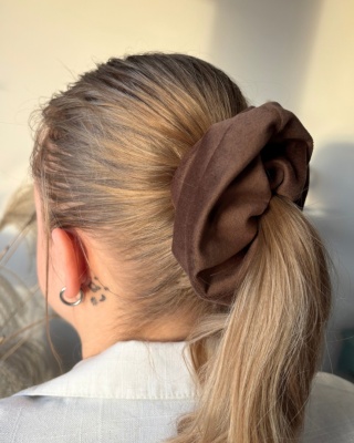 Scrunchie BROWN VELVET