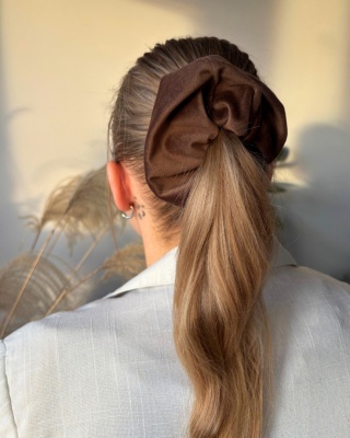 Scrunchie BROWN VELVET