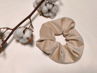 Scrunchie CHAMPAGNE VELVET