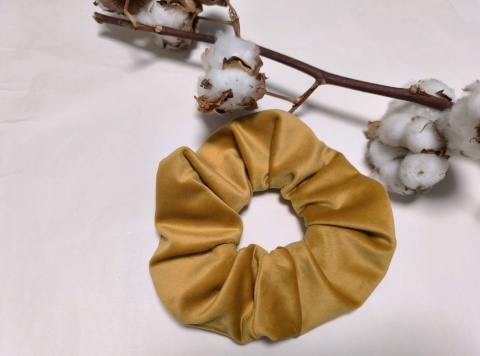 Scrunchie MUSTARD VELVET
