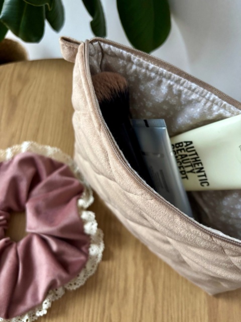 Scrunchie z koronką ROSE VELVET