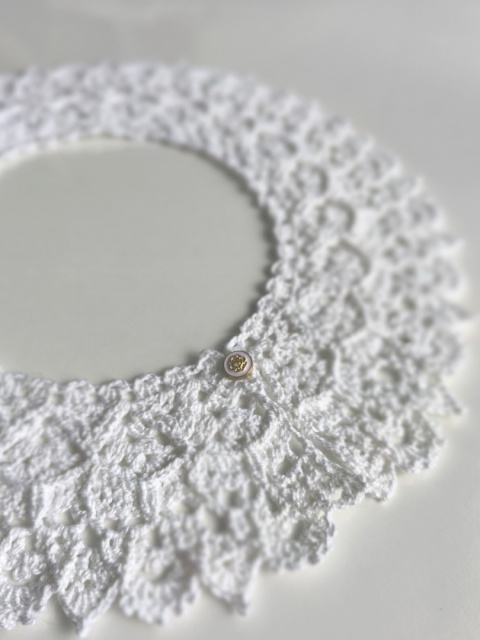 Kołnierz szydełkowy AMELIE LACE
