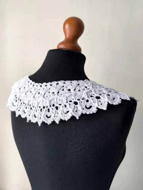 Kołnierz szydełkowy AMELIE LACE