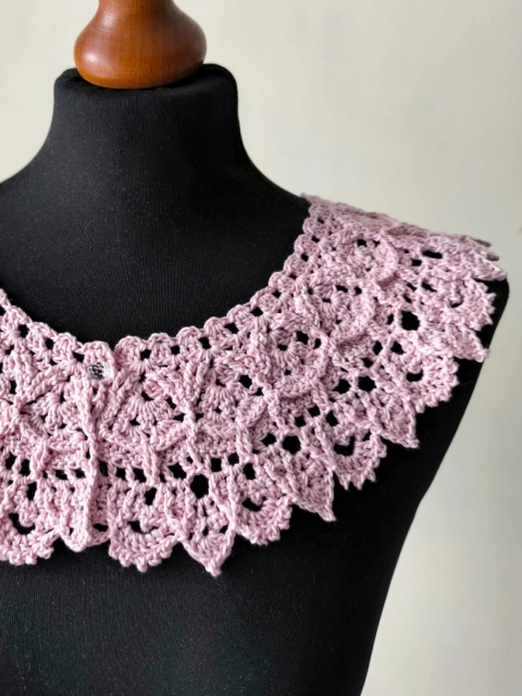 Kołnierz szydełkowy AMELIE LACE