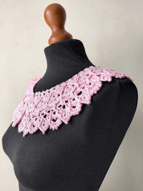 Kołnierz szydełkowy AMELIE LACE