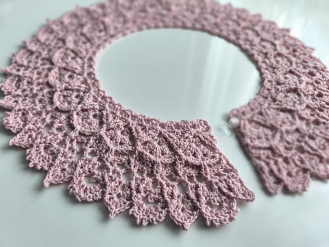 Kołnierz szydełkowy AMELIE LACE