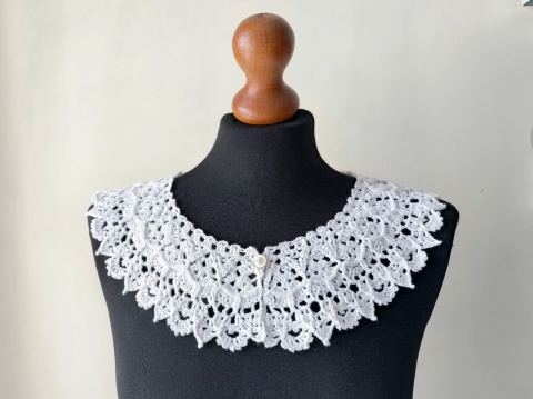 Kołnierz szydełkowy AMELIE LACE