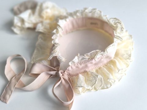 Komplet mankiety i stójka vintage ROMANCE
