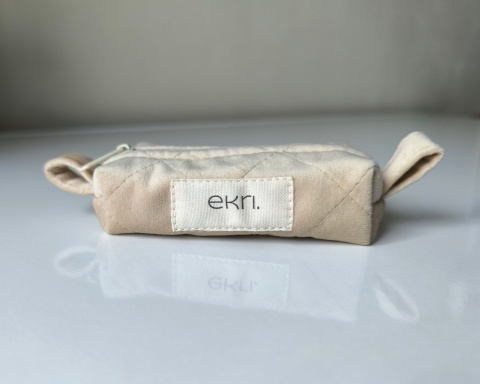 Kosmetyczka welurowa BOX CHAMPAGNE VELVET XS