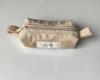Kosmetyczka welurowa BOX CHAMPAGNE VELVET XS